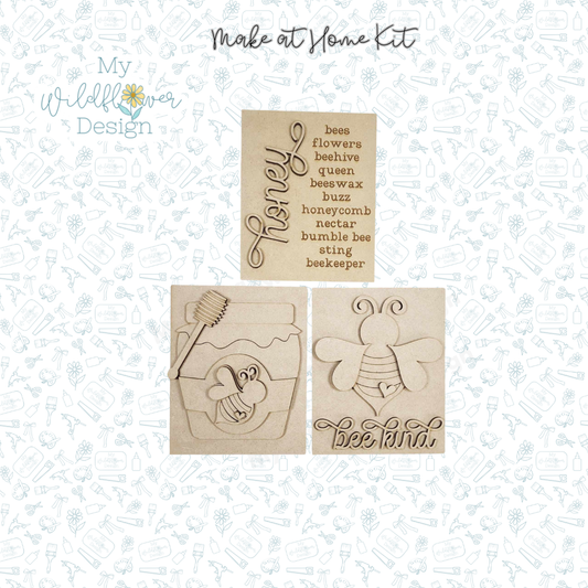Make at Home Kit - Bee kind Collection Interchangeable