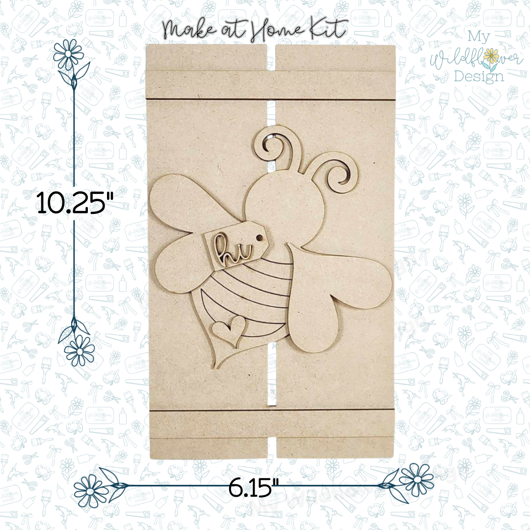 Make at Home Kit - Spring Bee Leaner Collection