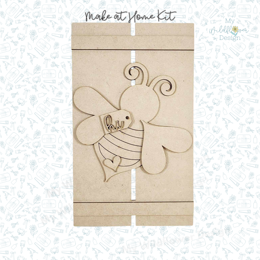 Make at Home Kit - Spring Bee Leaner Collection