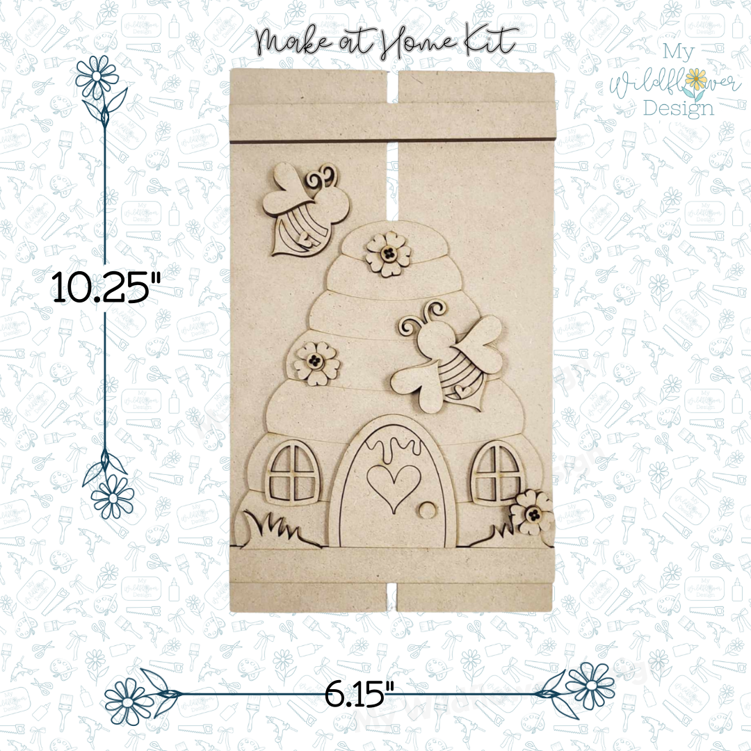 Make at Home Kit - Spring Bee Leaner Collection