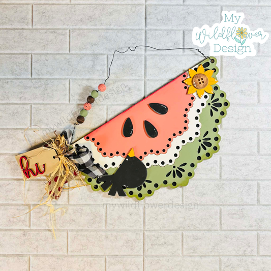 Watermelon Slice Doorhanger
