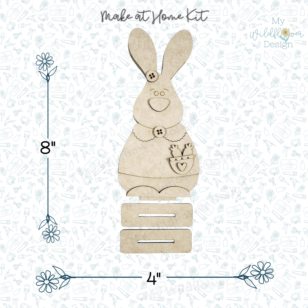 Make at Home - Vintage Bunny Couple Collection