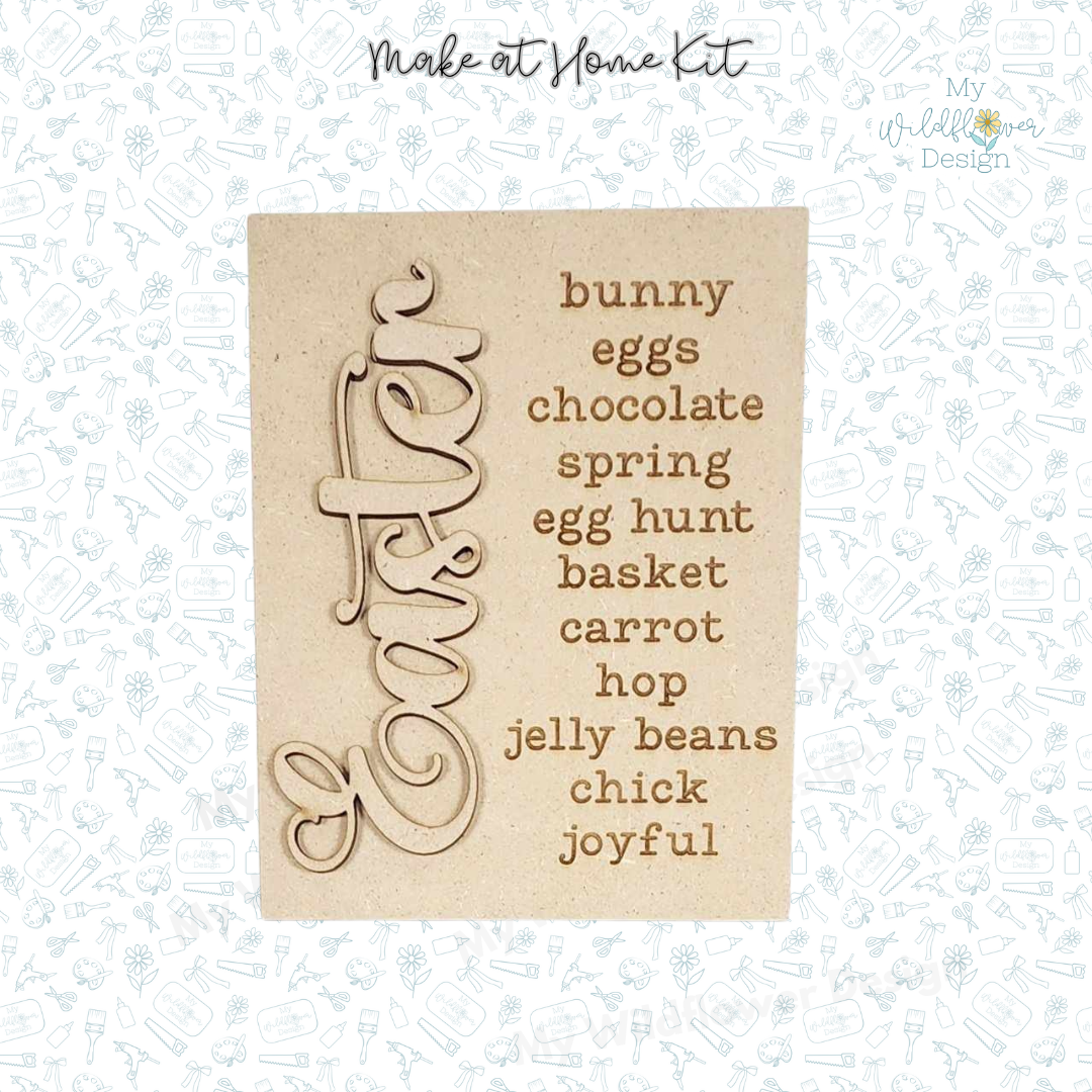 Make at Home Kit - Easter Bunny Hop Collection Interchangeable