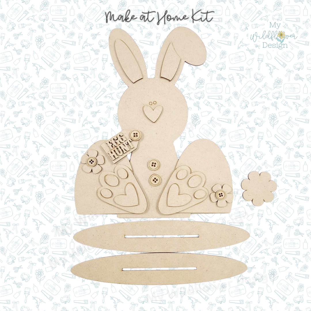 Make at Home Kit - Egg Hunt Bunny Stand
