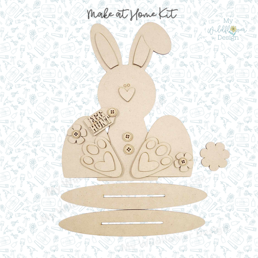 Make at Home Kit - Egg Hunt Bunny Stand