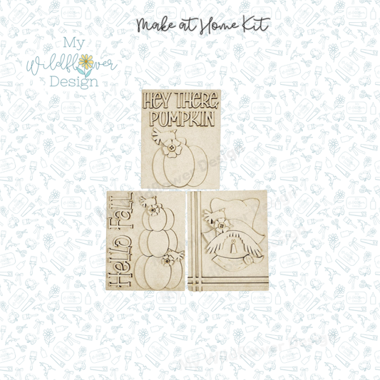 Make at Home Kit - Hey There Pumpkin Collection Interchangeable