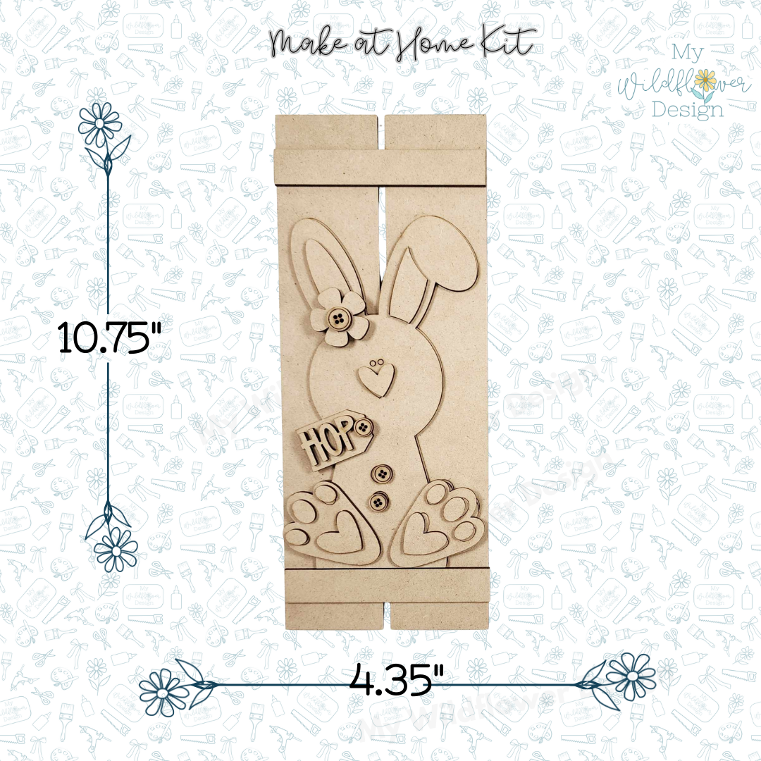 Make at Home Kit - Bunny Hop Pallet Leaner