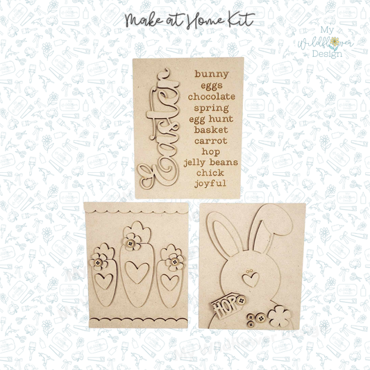 Make at Home Kit - Easter Bunny Hop Collection Interchangeable