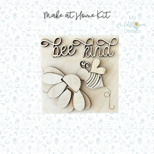Make at Home - Honey Bee - Square Insert