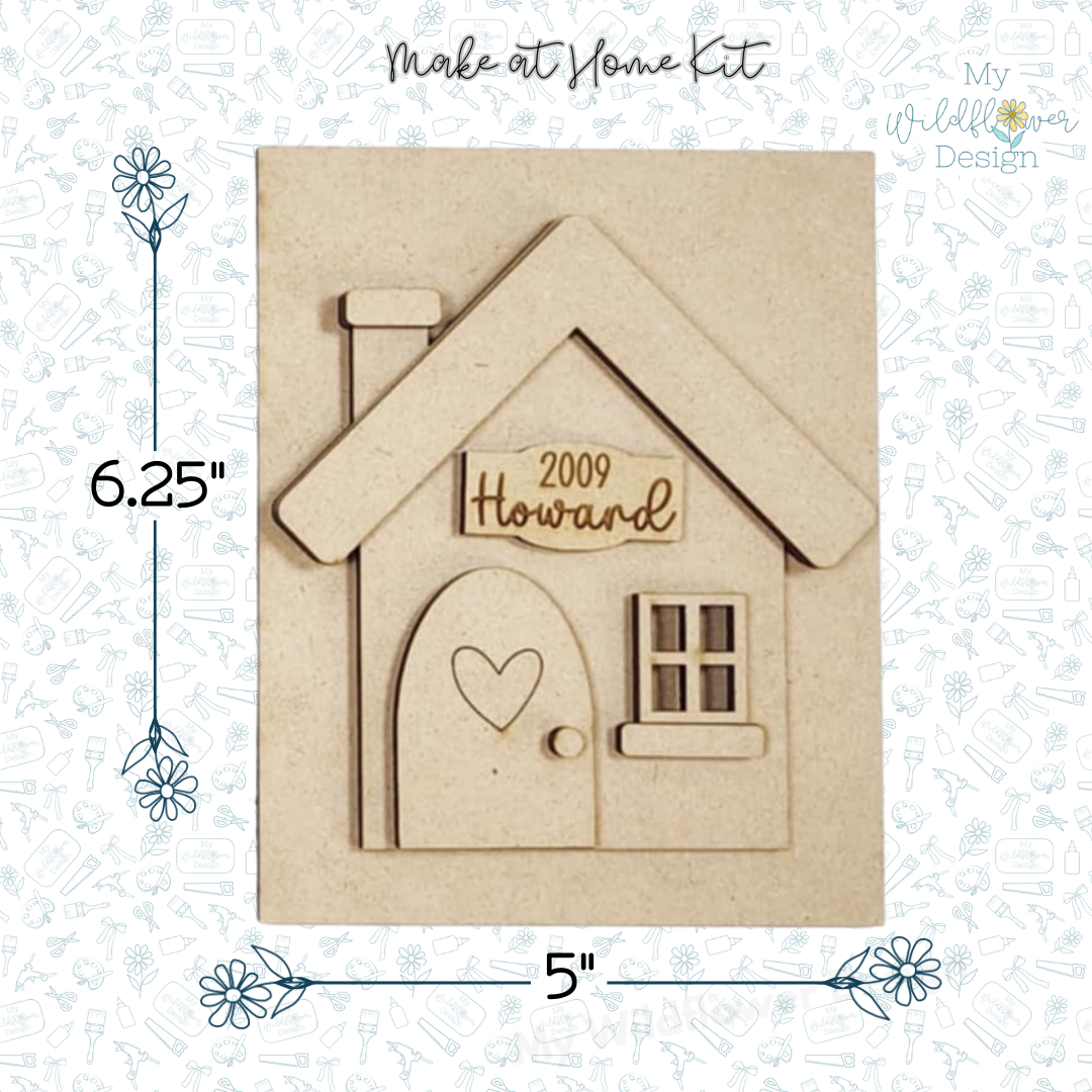 Make at Home Kit - Home is where the Heart is Collection Interchangeable