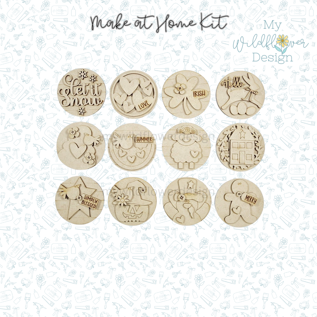 Make at Home 3" Heirloom Collection Interchangeable Inserts