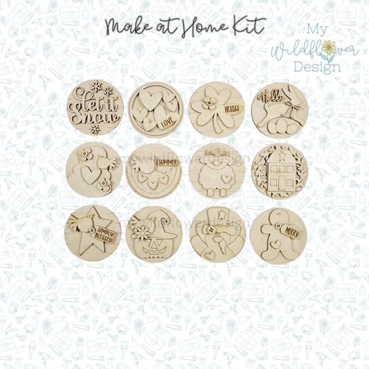 Make at Home 3" Heirloom Collection Interchangeable Inserts
