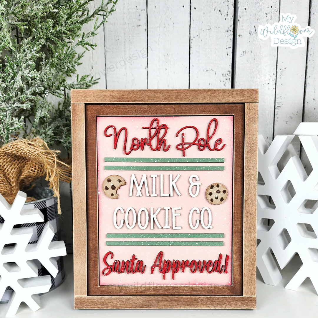 Santa Approved Interchangeable Signs