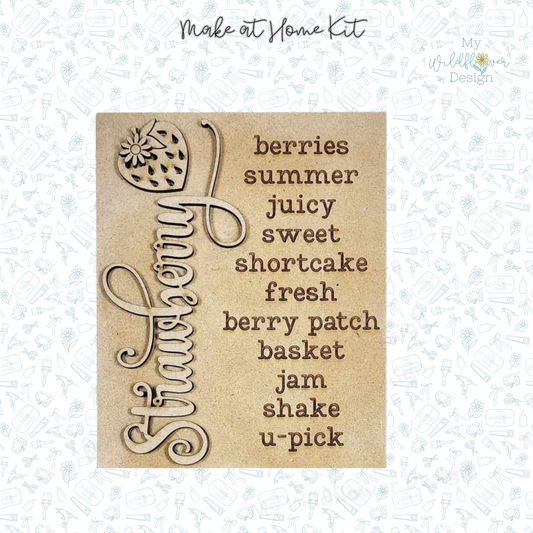 Make at Home Kit - Sweetest Berry in the Patch Collection Interchangeable