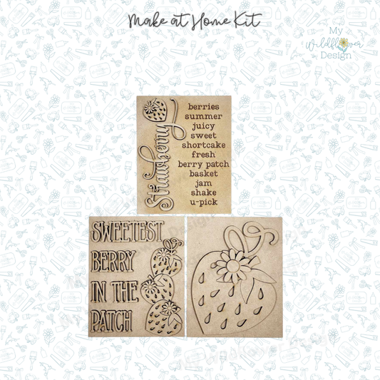 Make at Home Kit - Sweetest Berry in the Patch Collection Interchangeable