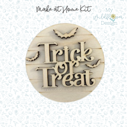 Make at Home Trick or Treat Interchangeable Insert
