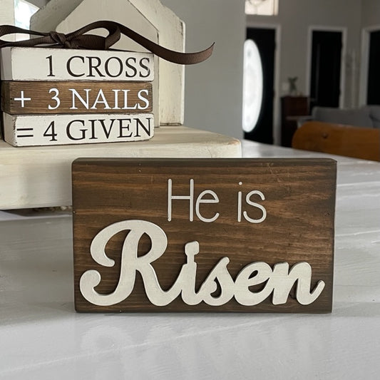 He is Risen Sign