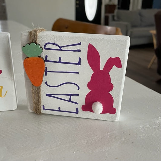 Easter Bunny Mini Sign