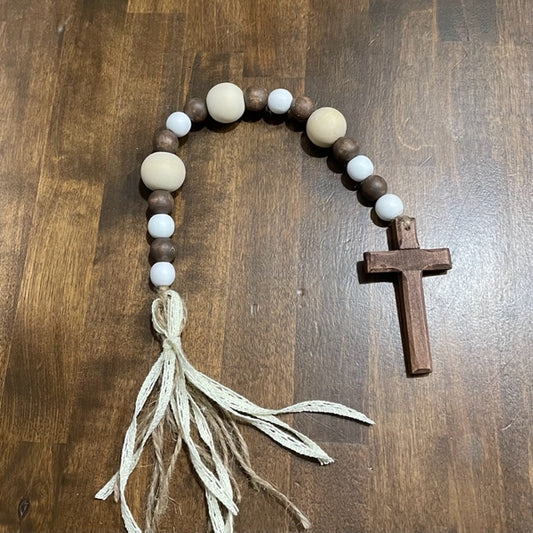 Cross Bead Garland